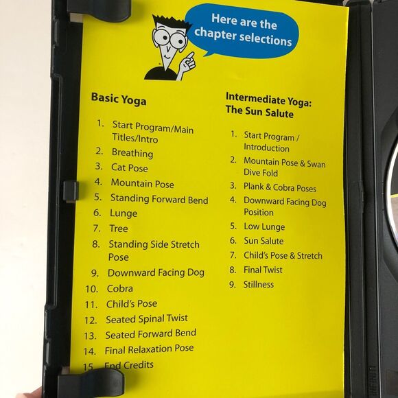 Basic Yoga Workout for Dummies & Beyond Basic Yoga For Dummies DVDs - Picture 5 of 10